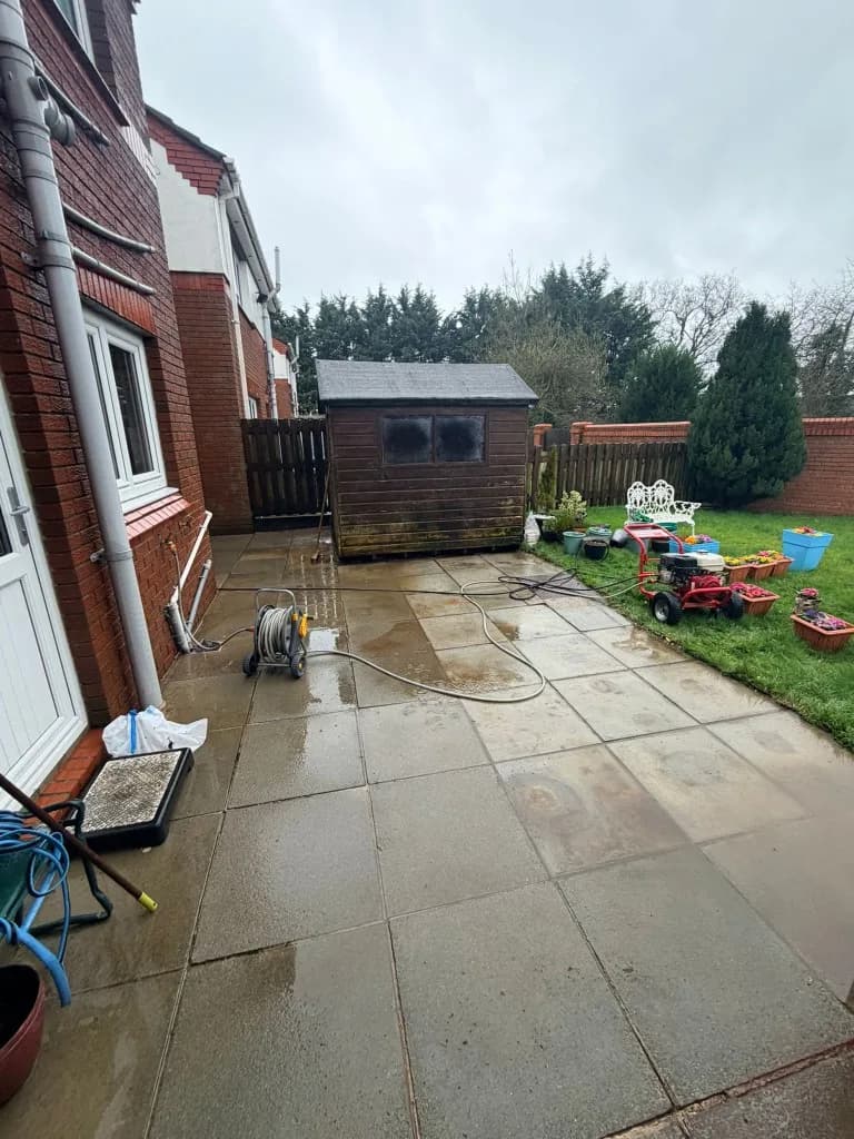 Patio Wash - Lurgan after