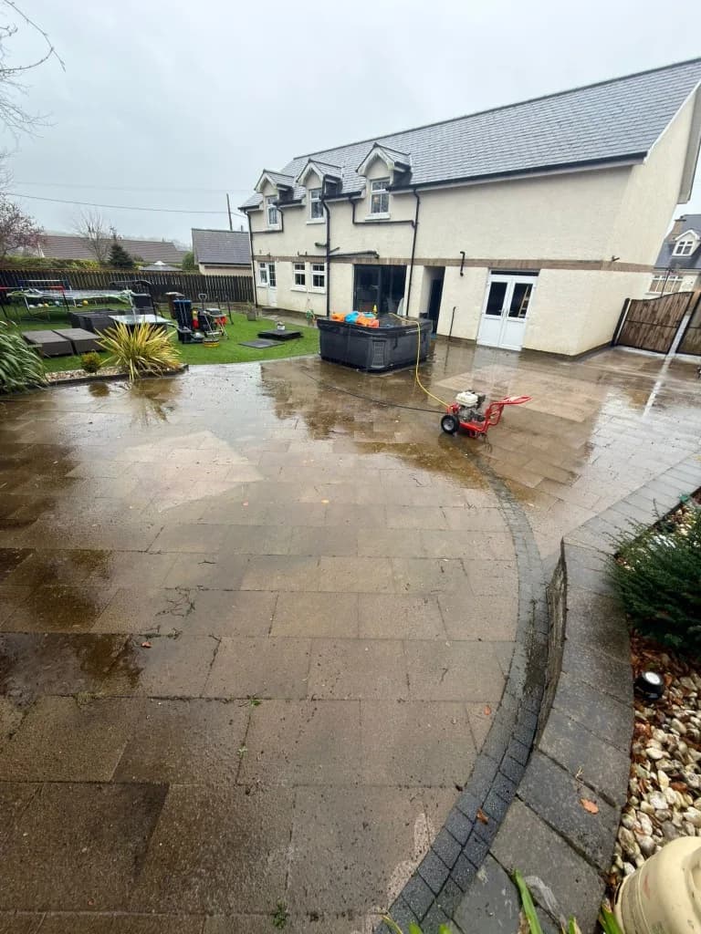 Patio Wash - Craigavon before